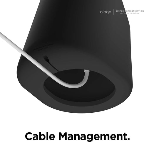 elago MS1 Charging Stand - Premium Silicone Stand Compatible with MagSafe Charger for iPhone 16/15/14/13/12 Series