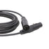 HangTon 4 3 XLR Pin Camera Monitor Recorder Mixer Power Supply Extension Cable Male to Female Meters for Block Battery