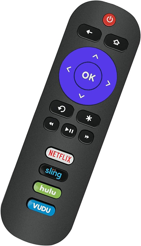 Universal Remote Compatible with All Sanyo ROKU TV Remote Control
