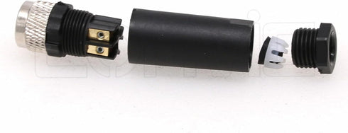 M8 Industrial Circular Sensor Connector, 4 Pin Male & Female A Code Plug, Aviation 8mm Waterproof