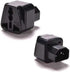 ANRANK IC141320AK UPS Power Adapter, IEC C14 to Universal Female EU US UK AU C13 Socket, 2 Pack