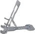 Aluminum Alloy Foldable Phone Stand, Portable Adjustable Height Cell Phone Holder Cradle Dock for Most Phones