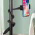 Fence Mount Chain Link Mount for Action Camera Phone, Flexible Clamp Selfie Pole Gooseneck Mount for GoPro, Insta360,