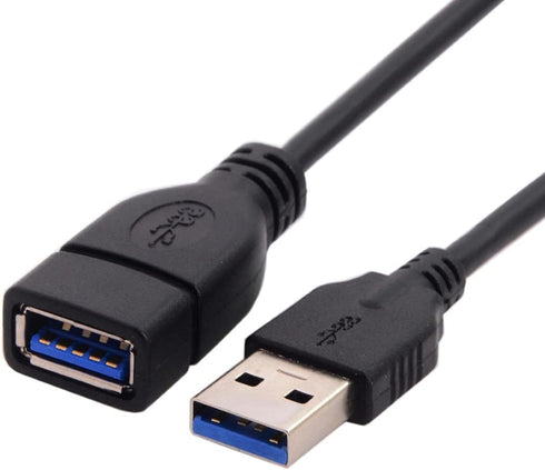 chenyang USB 3.0 Extension Cable, USB 3.0 Type A Male to Female Data Transfer Extension Cable 20cm