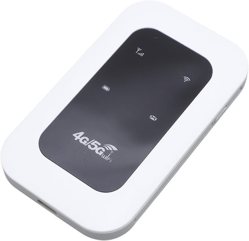 GOWENIC 4G 5G 300Mbps CAT4 Portable WiFi Hotspot Mobile WiFi Device Wireless Router LTE with SIM Card Slot for Travel