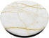 Elegant White Marble-Look - Black Grey Gold - Simple Modern PopSockets PopGrip: Swappable Grip for Phones & Tablets