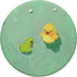 Cute Kawaii Duck & Frog Green Water Lake PopSockets Standard PopGrip for Teenage Girl