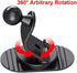 2 Pack Car Dashboard Phone Holder Mount Base Sticky Stand 17mm Ball Joint Connector Support Adapter for Car Auto GPS Dash Cam Camera Magnetic Clamp Clip Bracket Table