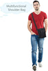 Portable Waterproof CD Player Bag, Canvas Case with Strap for HOTT/ChenFec/Gueray/NAVISKAUTO/Jinhoo/Jensen