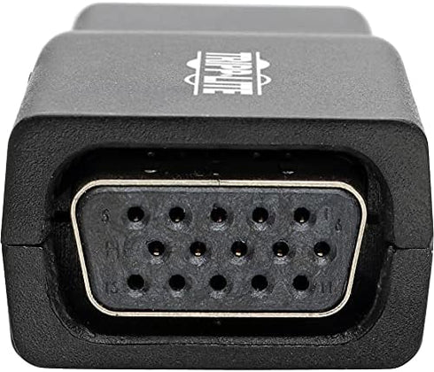 TRIPP LITE 3.5mm 1080p (P131-000-A) Compact HDMI to VGA Adapter, Audio Port, Video, for use with Computers, Laptops