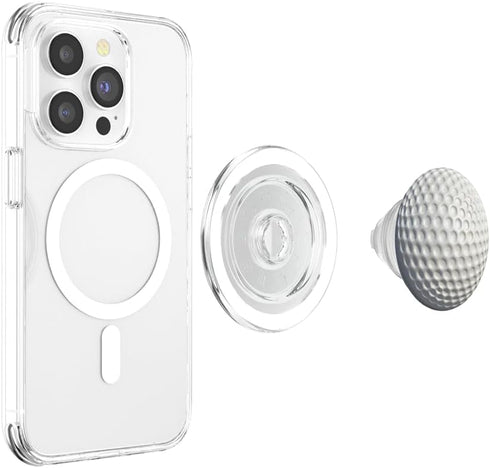 Golf Pop Socket for Phone, Golf Ball PopSockets PopGrip for MagSafe.