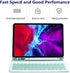Keyboard Case for iPad 10th Generation (10.9" inch, 2022), Slim Folio Cover with Removable Detachable Bluetooth