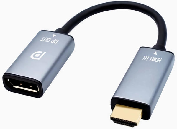 CORN HDMI to DisplayPort Adapter 4K@60Hz High Speed HDMI Male to DP Female