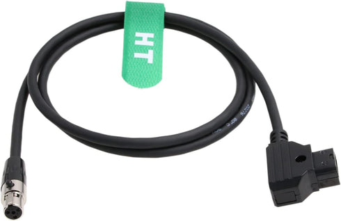 HangTon 4 F-10A F-7H 055 056 058 074 (150cm) D-tap Power Cable Mini XLR Pin for Alphatron EVF Viewfinder TVLogic VFM