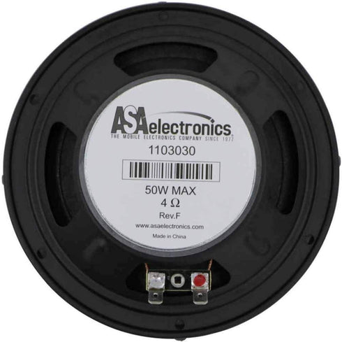 Jensen 1103030 5.25" Coaxial Speaker, Black, 50 Watts RMS, 70Hz - 20kHz Frequency Response, 4 Ohms
