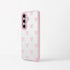 Dumkery S24 Cute Phone Case for Samsung Galaxy FE, Bow Aesthetic Pattern Cases, Soft Clear TPU Shockproof Bumper Cover