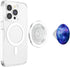 SP T's Space Pop Socket Galaxy Nebula Blue White Purple PopSockets PopGrip for MagSafe