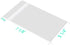 Golden State Art Pack of 100, 5 1/4 X 7 1/8 inches Crystal Storage Bags, Acid-Free Clear Sleeves for 5x7 Photo Framing