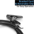 2 X Clip Ear Earpiece Headset for Uniden Radio, Walkie Talkie Ear Hook with Mic PTT 2.5mm 1-pin