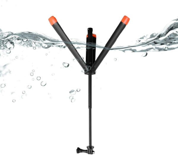 ciciglow 4 in 1 Floating Selfie Stick, Hand Grip Tripod for Action 5