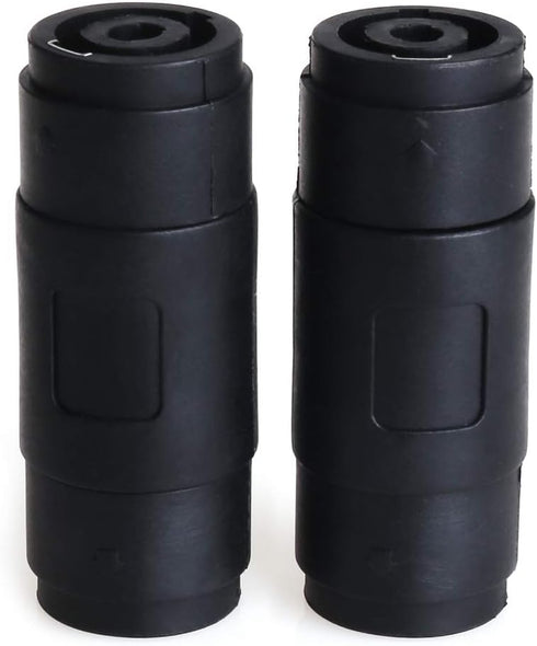 NANYI NL4FC Speakon Cable, 4Pin Speaker/Amp Female to Female Plug Jack Connector, 2 Pack