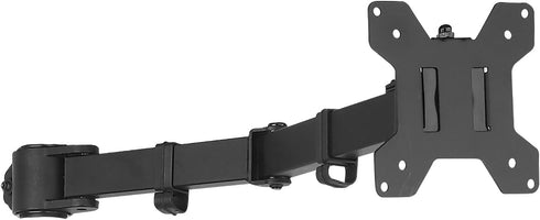 WALI Single Monitor Arm, Fully Adjustable Pole Mount Bracket for Monitor Mounting System