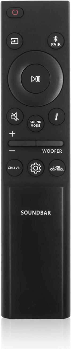 Replacement Remote Control AH81-15047A for Samsung Sound Bar Speaker HW-Q990B/ZA, HW-Q800B/ZA, HW-Q700B/ZA, and More