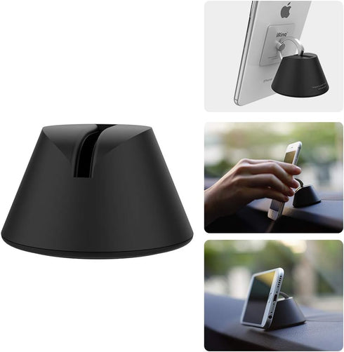 iRing Dock Car Mount Cradle – Compatible with Original iRing Products ONLY, Multipurpose Car Dashboard, Desk or Wall