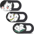 DR. PANDACAT Hug Me Dog 3-Pack Laptop Camera Cover Slide - Cute Webcam Cover