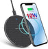 Universal 10W Wireless Fast Charging Pad for All Mobile Devices, Compatible with iPhone/Android/Samsung Models + More