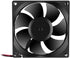 2Pcs 12V 80mm x 80mm x 25mm Brushless Cooling Fan, 3.14in 0.98in for PC Computer Case CPU Coolers