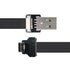 chenyang USB C Flat Cable USB 2.0 Male to USB C Male 90 Degree Angled Ribbon Flex Extension Cable Adapter 0.5M