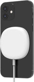 PureGear 15W Qi-Certified Fast Wireless Charging Pad for iPhone 12/12 Pro/12 Pro Max/12 Mini Compatible with MagSafe
