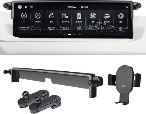 FICS Phone Holder Customized for Genesis GV70, G80 2023 Accessories, Phone Mount