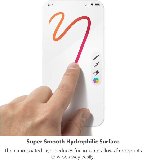 ZAGG InvisibleShield Fusion Curve Screen Protector for Samsung Galaxy S23 Ultra, HD Clarity, Easy to Install