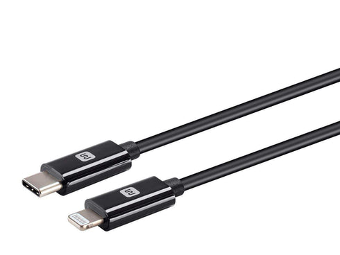 Monoprice Apple MFi Certified Lightning to USB Type-C Rapid Charge and Sync Cable, Compatible with iPhone 13, Pro, Pro