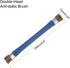 2pcs Double-Head Phone Motherboard IC Cleaning Brush 12x15mm Bristles Hair Anti-Static ESD Brush Cleaner for Computer Phone, 148mm Length, Blue by HARFINGTON