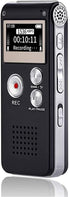 Sunlan Digital Voice Recorder 16GB Voice Recorder with Playback for Lectures - USB