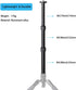 Tripod Center Column Extension, 3 Section Telescopic Rod for Monopod DSLR Photo Studio Outdoor Shooting