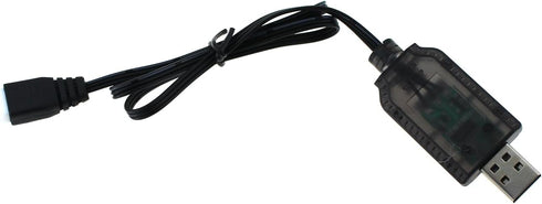 TAODAN 7.4V XH-3Pin USB Charger Cable with Plug Circuit Protection Compatible with Remote Controlled