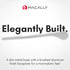Macally Wired Keyboard for Mac | Compatible Apple Keyboard (78 Keys) for MacBook Pro/Air, iMac, Mac Mini