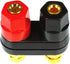 CESS Dual Binding Post 4mm Banana Socket, 2 Way Gold-Plated Speaker Binding Posts, 4 Pack