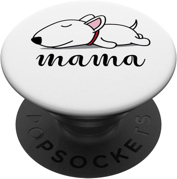 PopSockets Standard PopGrip Bull Terrier Mama Cute Bully