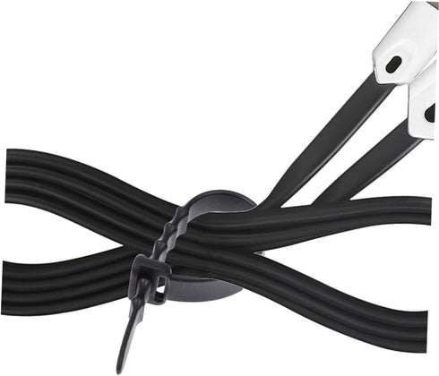 12pcs Silicone Cable Organizers Headphone Cord Keepers USB Cable Winders for Desk Nightstand Office Tangle Management