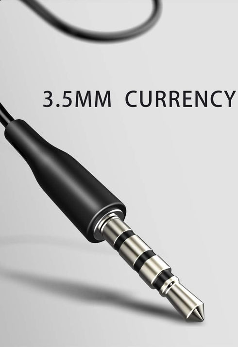 5 Pack Earbud Headphones Wholesale, In-Ear Mic 3.5mm Electronics Wired Headphones for iOS, Android, Gaming