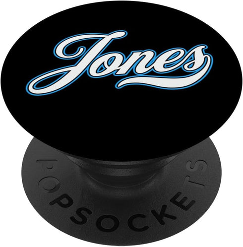 Jones Family Retro Athletic Design Clan Reunion Souvenir PopSockets Standard PopGrip