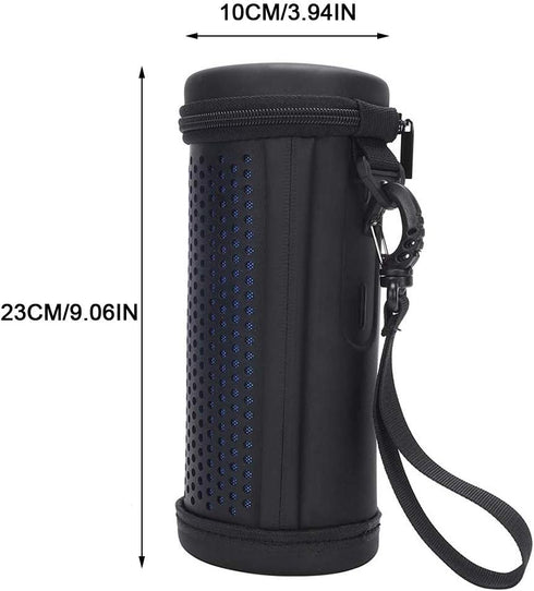 Travel EVA Case with Strap, Hollowed Mesh Storage Bag for MEGABOOM 3 Portable Wireless Speaker