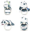 4Pcs Cute Phone Ring Holder Stand, Panda Grip | Bear Panda Mobile Phone Stand Holder 360 Rotation Finger Ring Grip