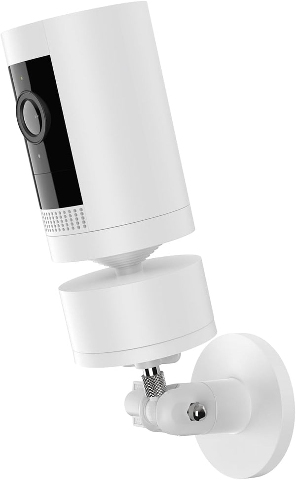 HOLACA Magnetic Wall Mount Stand for Pan Tilt Indoor Outdoor Camera, No Tools Required, White