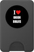 I Love Inspirational Motivational Designs Onion Bhajis Indian Starter PopSockets PopWallet for MagSafe